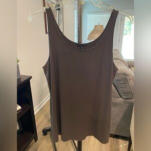 Eileen Fisher Women's Rich Brown Tank Top